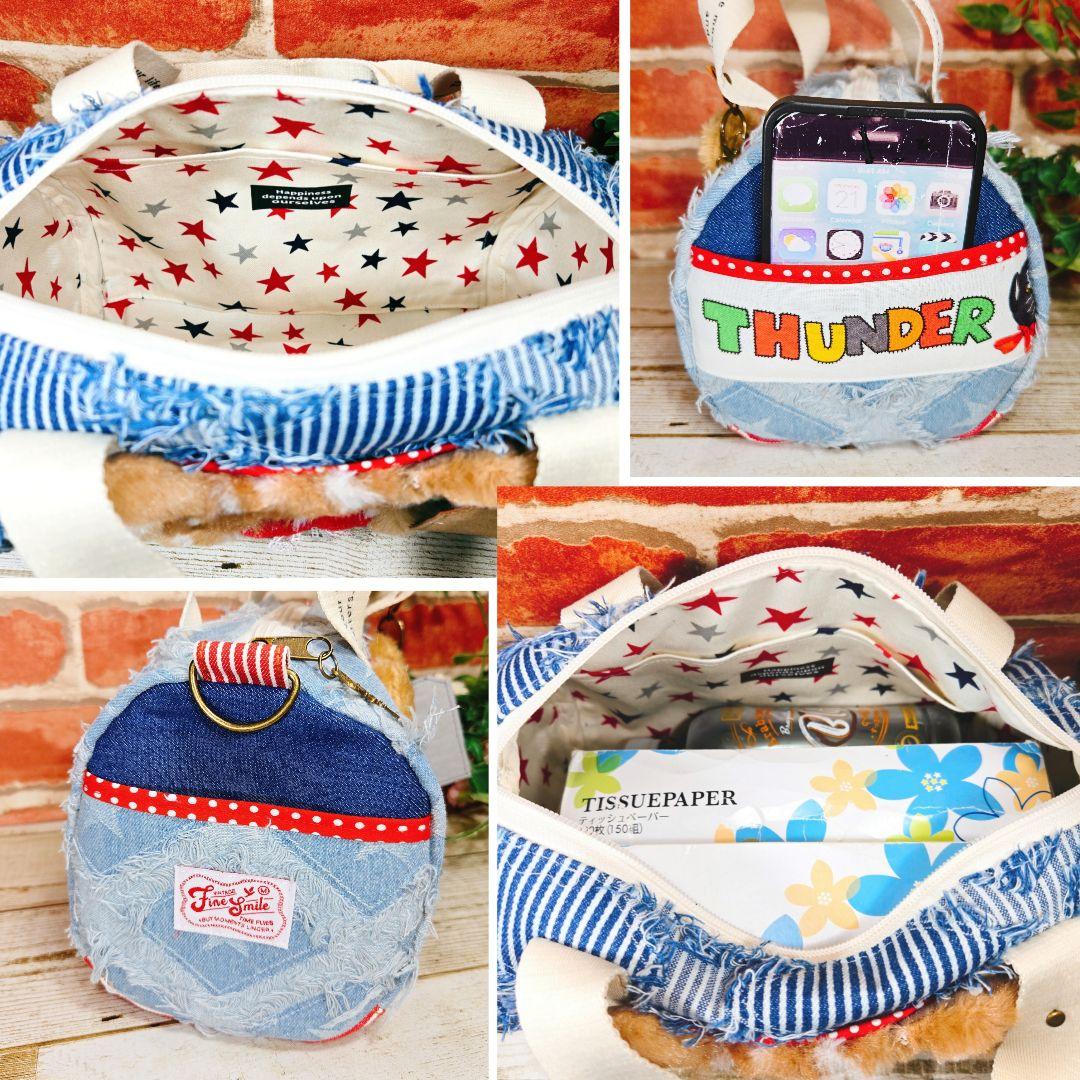 10/31さなぴー★ふわモコ★リトルサンダー【ボストンバッグ】レアフリンジ