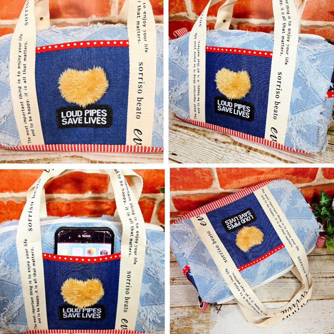 10/31さなぴー★ふわモコ★リトルサンダー【ボストンバッグ】レアフリンジ