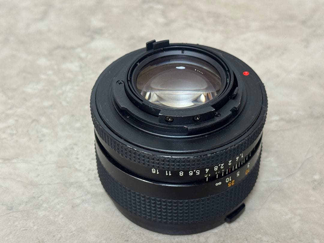レンズ(単焦点) CONTAX Carl Zeiss Planar 50mm F1.4 AEJ
