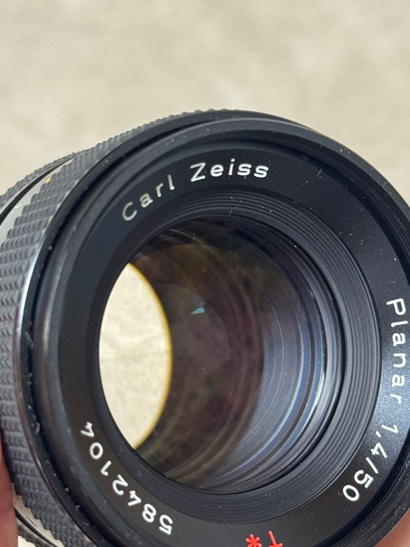 レンズ(単焦点) CONTAX Carl Zeiss Planar 50mm F1.4 AEJ
