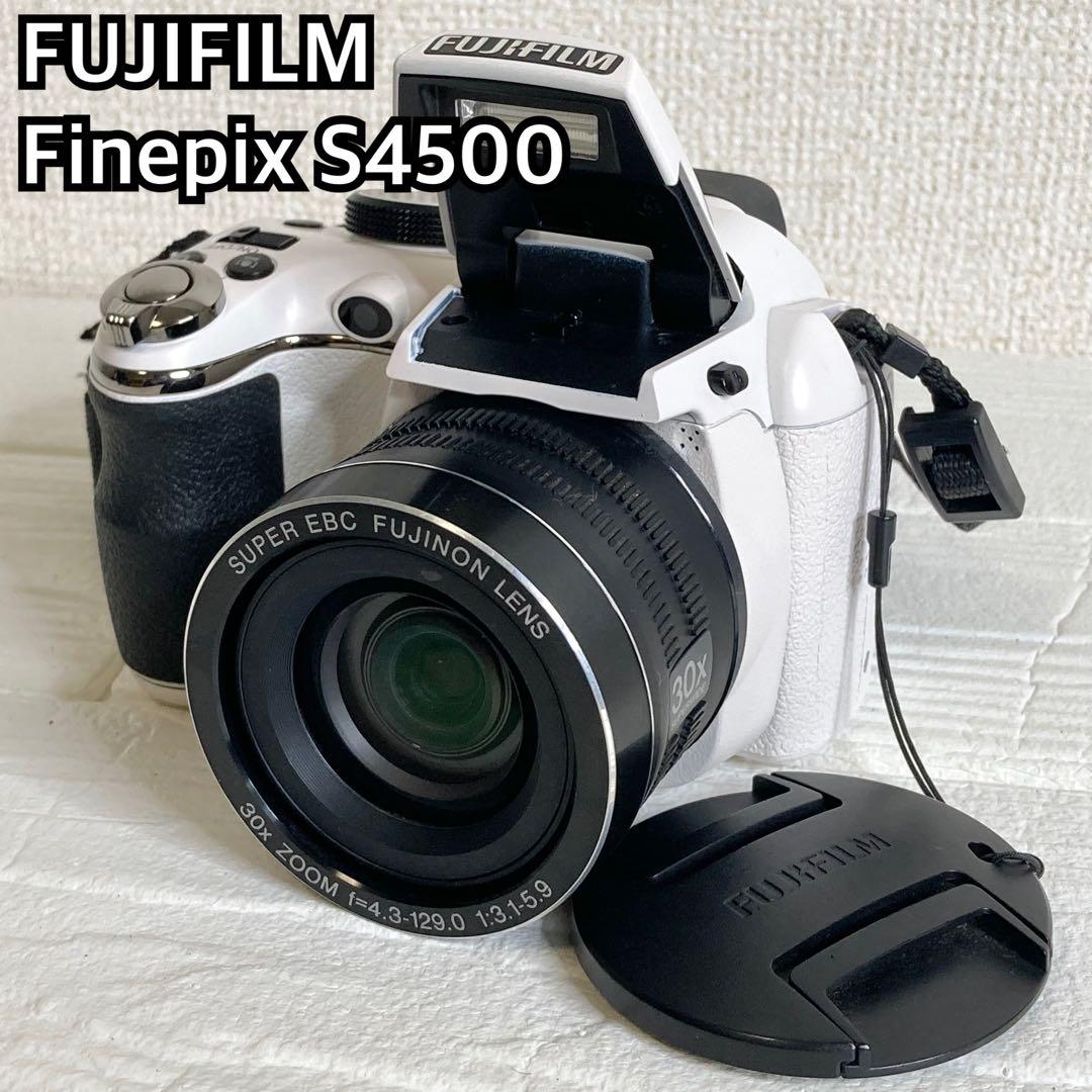 FUJIFLIM Finepix S4500 デジカメ 白 コンデジ 動作品