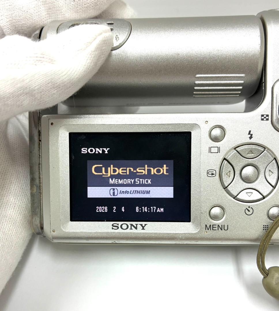 26T1119 SONY Cyber-shot DSC-F88 デジカメ 稼働