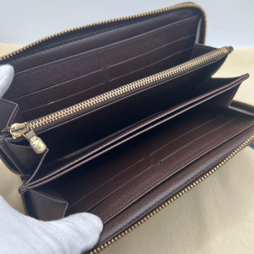 【最終価格！早い者勝ち‼︎】ルイヴィトン　ダミエ　エベヌ　ジッピーウォレット