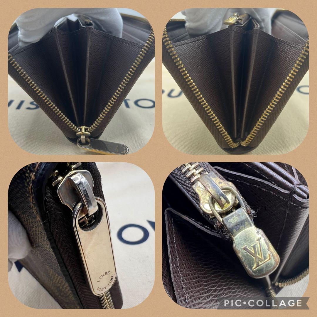 【最終価格！早い者勝ち‼︎】ルイヴィトン　ダミエ　エベヌ　ジッピーウォレット