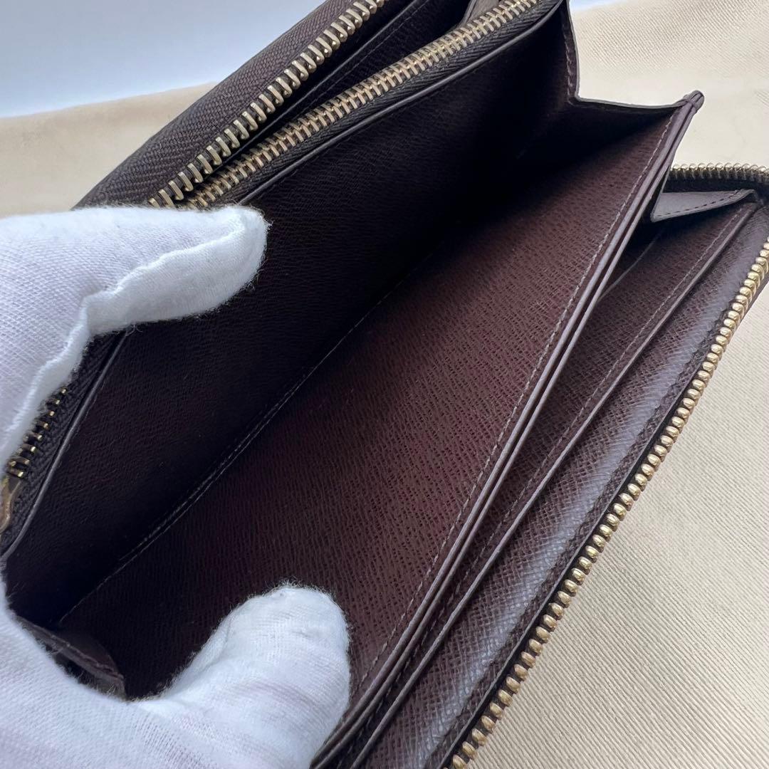 【最終価格！早い者勝ち‼︎】ルイヴィトン　ダミエ　エベヌ　ジッピーウォレット