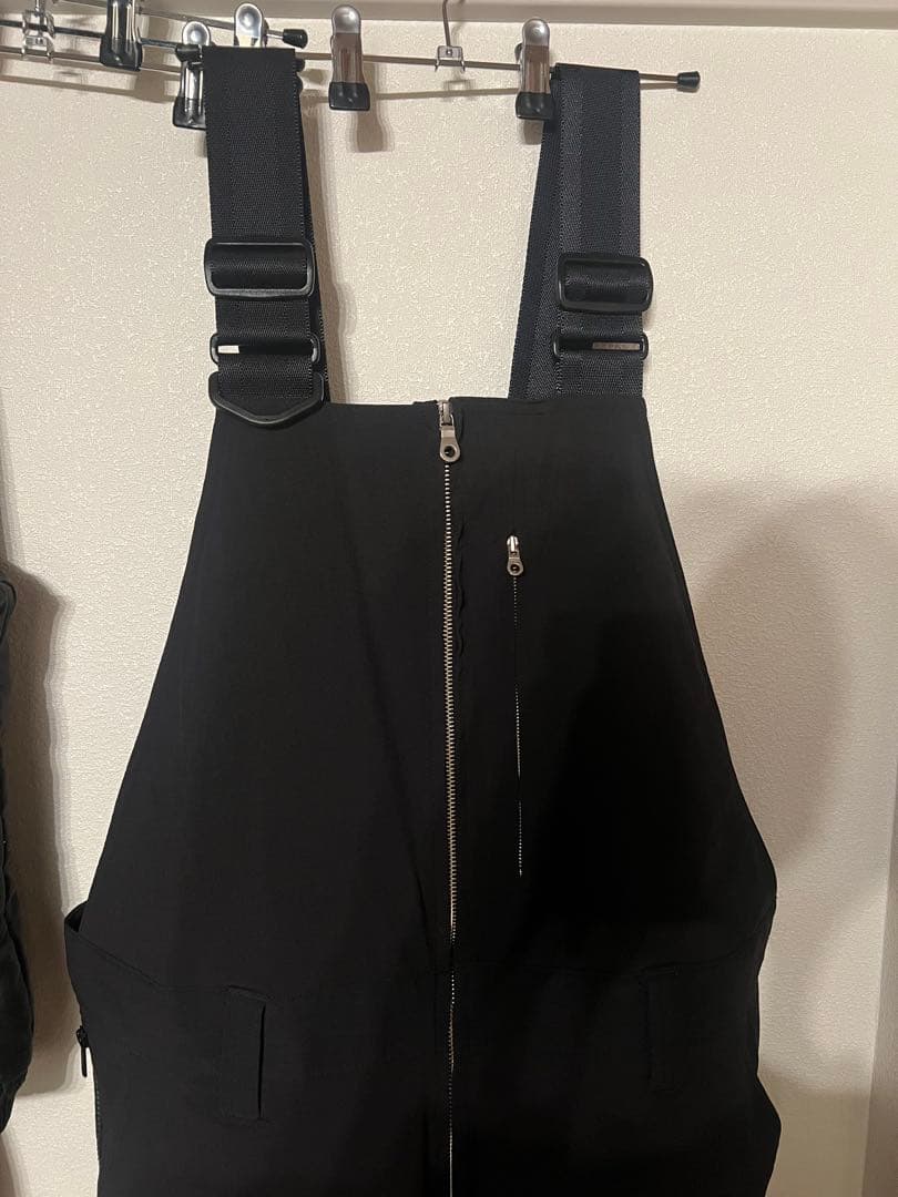 FAKIE STANCE ブラックオーバーオール M フェイキースタンス