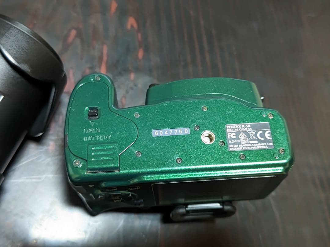 PENTAX k-50メタルグリーン TAMRON18-200 f3.5-6.3