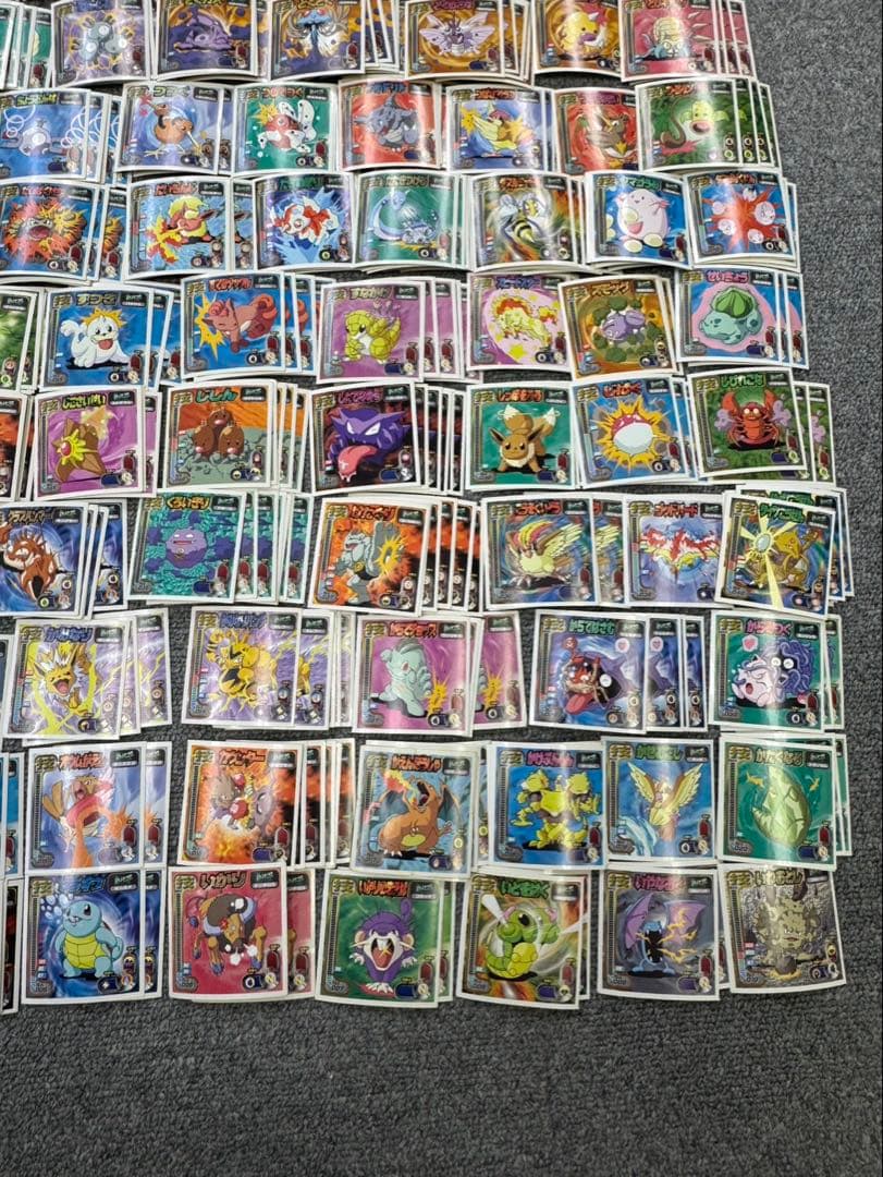 ポケモン 最強シール烈伝 技　アマダ　SUPER DX トップサン　約1050枚