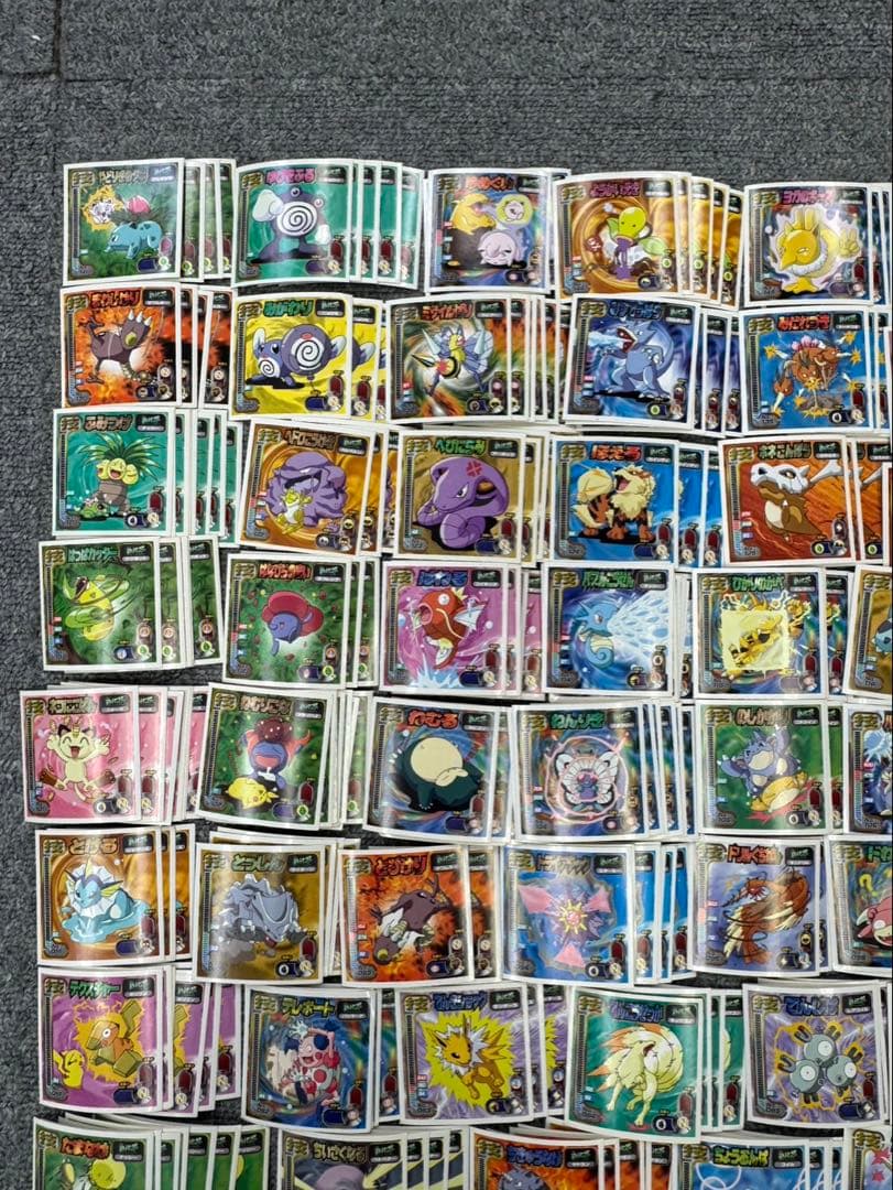 ポケモン 最強シール烈伝 技　アマダ　SUPER DX トップサン　約1050枚