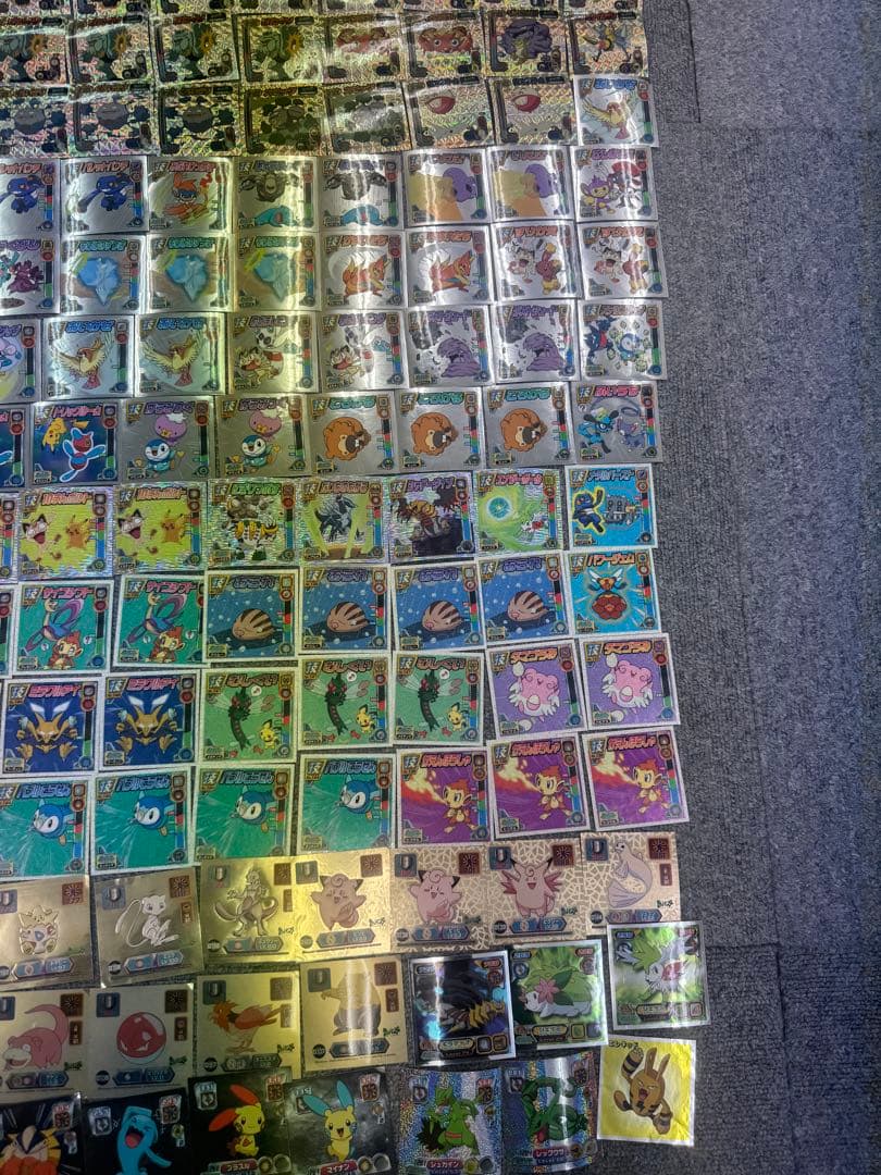 ポケモン 最強シール烈伝 技　アマダ　SUPER DX トップサン　約1050枚