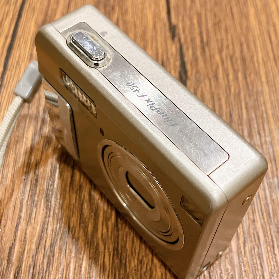【動作品】FUJIFILM Finepix F450 コンパクトデジタルカメラ
