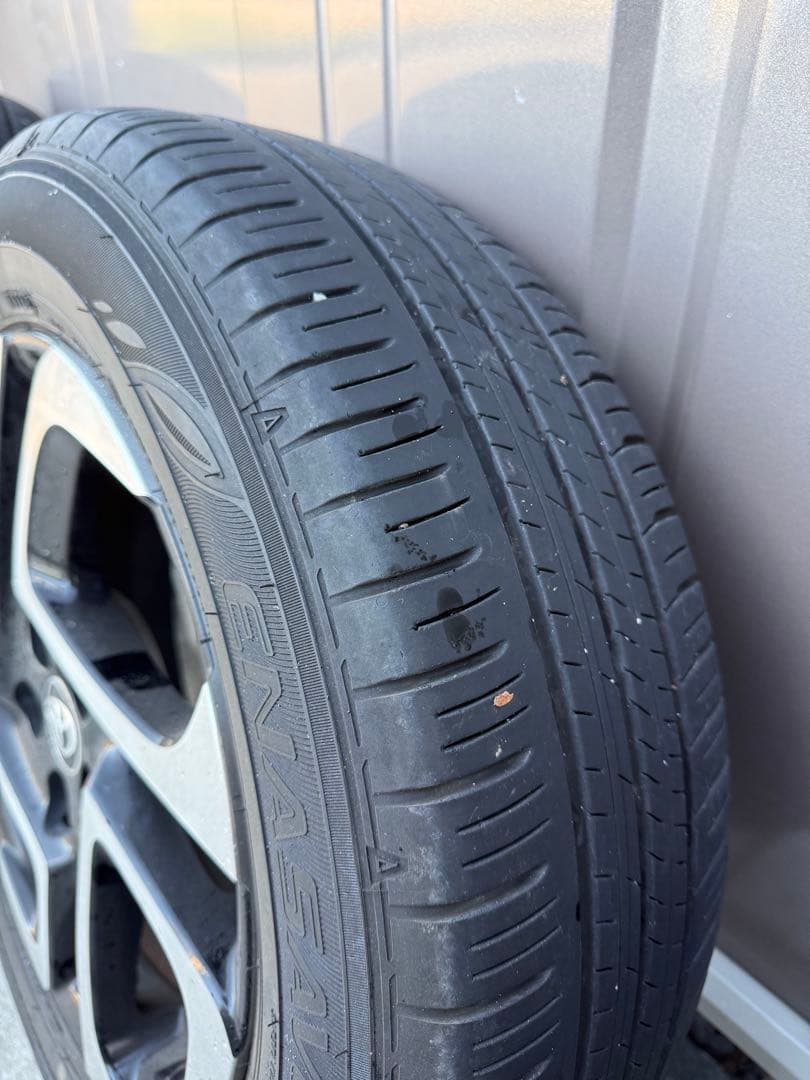 トヨタ シエンタ 10系 純正オプション アルミホイール＆タイヤ 4本セット