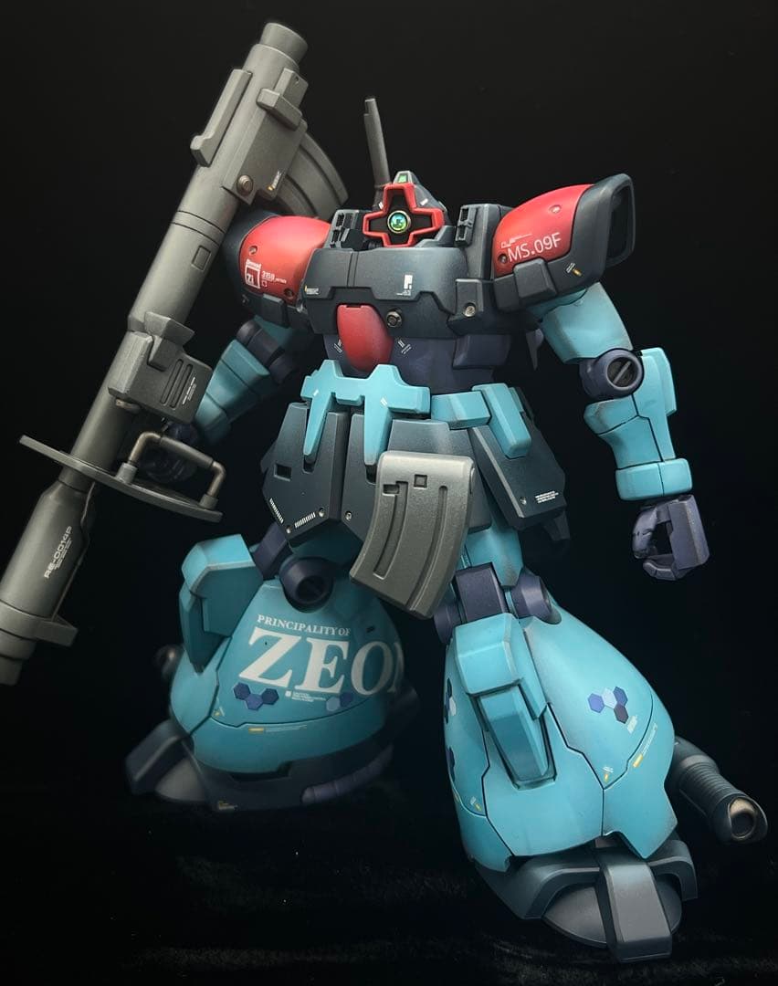 【⚠️ガンプラ完成品✨】ドム・トローペン(ギャプラン風カラーver)他2点