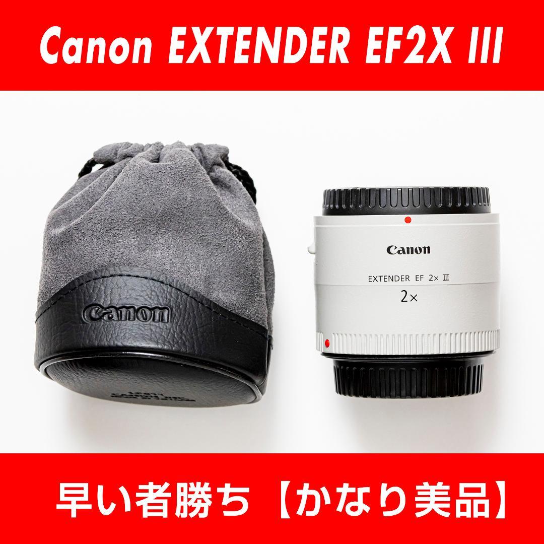 Canon キヤノン EXTENDER EF2X III【美品】ケース付き