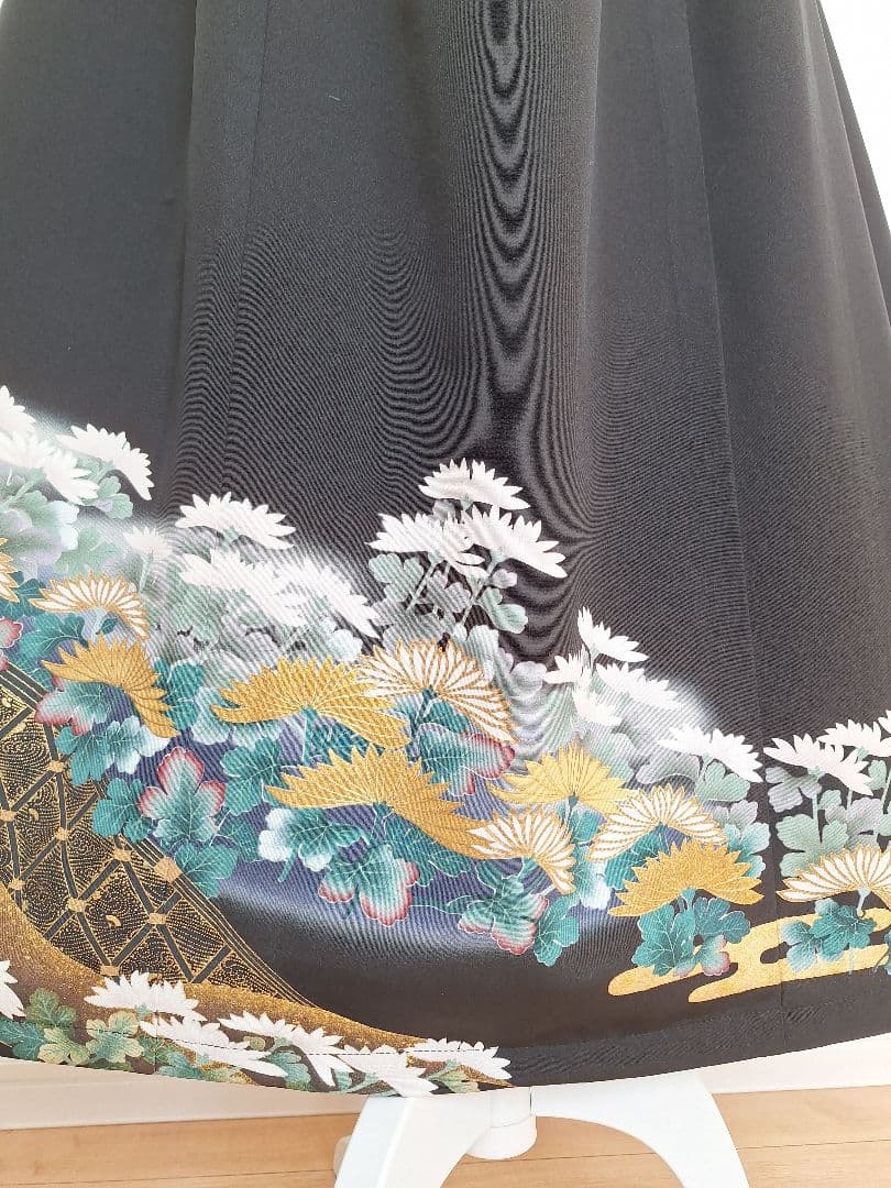 着物リメイクワンピース3698