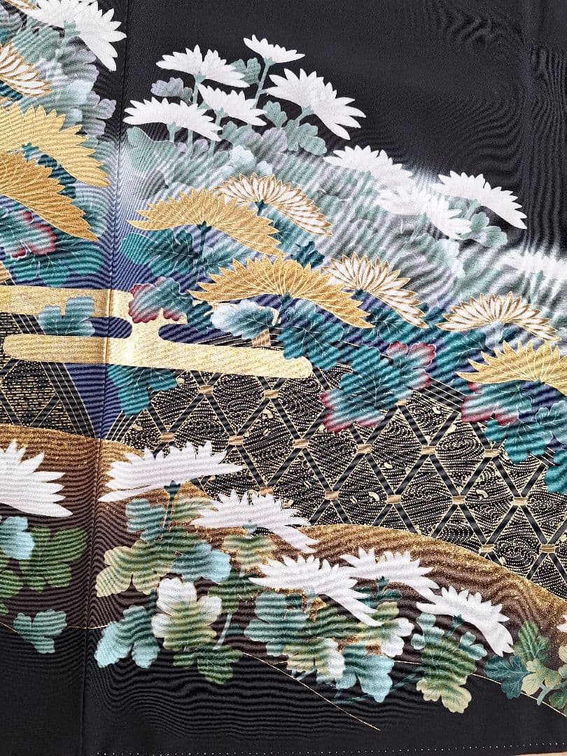 着物リメイクワンピース3698