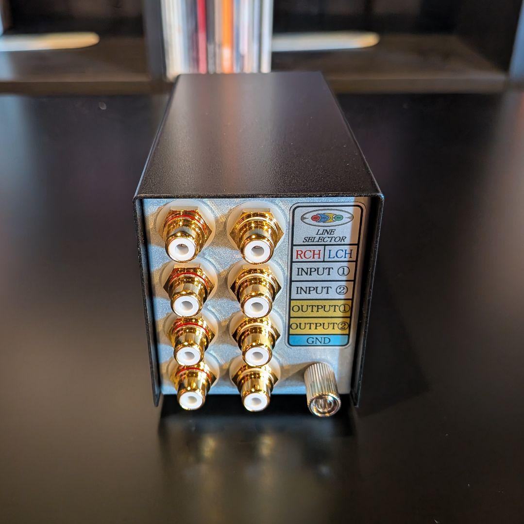 2入力2出力 RCA ラインセレクター odeo