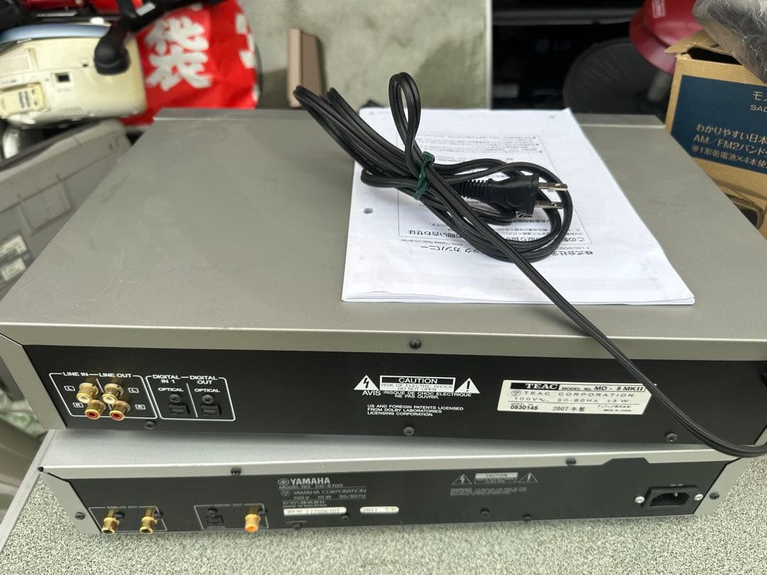 禁煙環境・動作品！TEAC MD-5 MK II MDデッキ