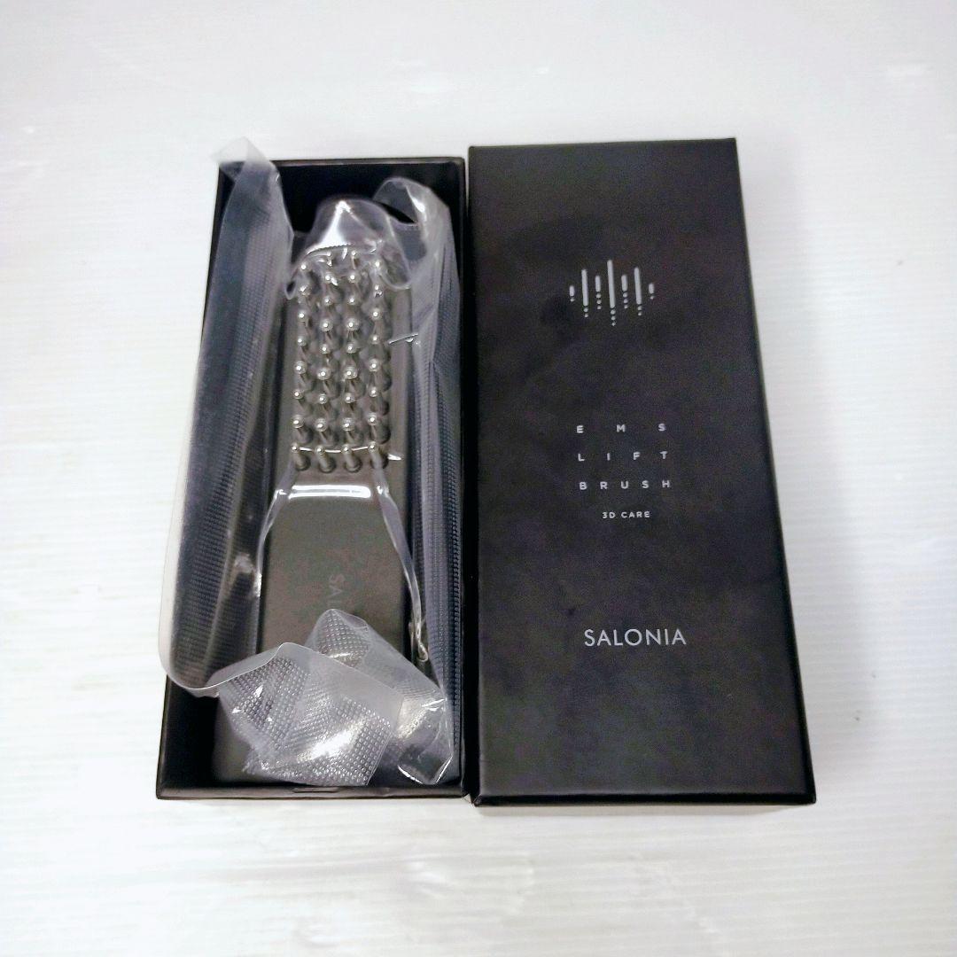 SALONIA サロニア EMSリフトブラシ 3Dケア SAL24305BK