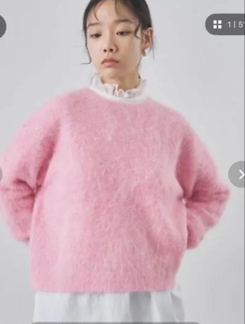 Whim Gazette スーリーアルパカクルーネックプルオーバー新品未使用