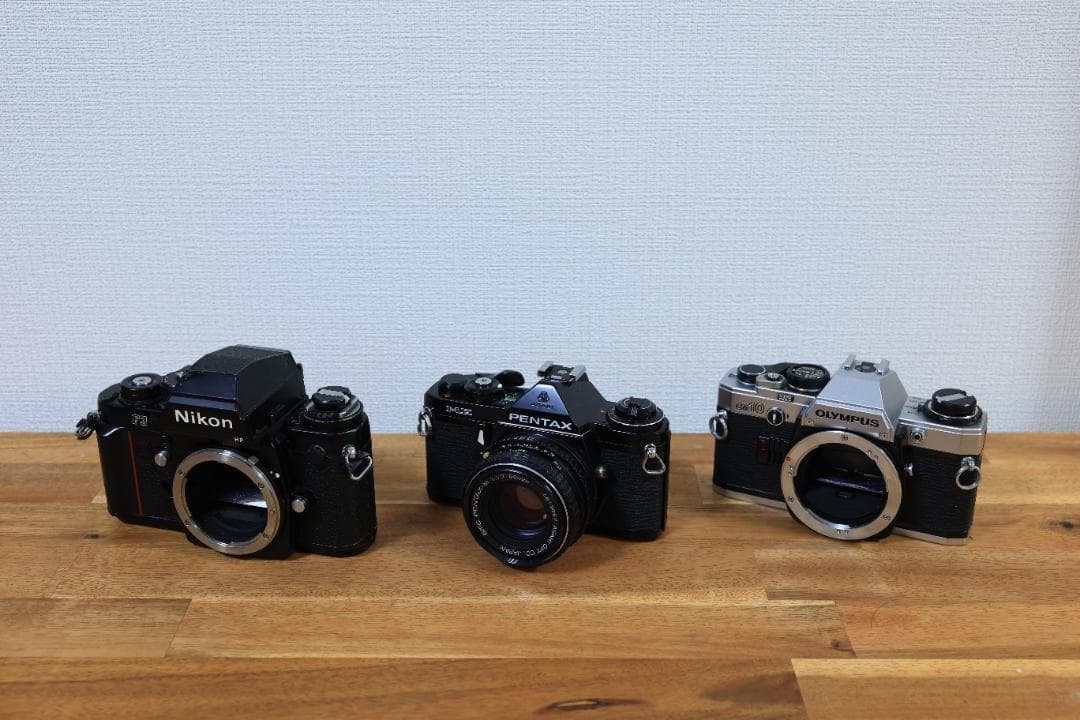 【ジャンク】フィルムカメラまとめ売りNIKON　PENTAX　CANON　その他