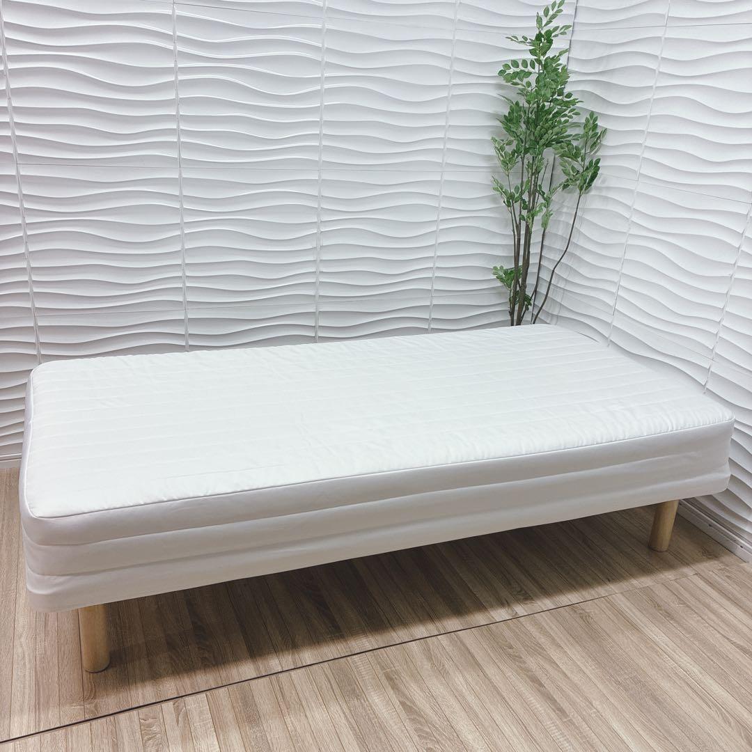 ◇大阪府全域 神戸市 配達料無料！◇無印良品◇脚付きマットレス◇シングル◇