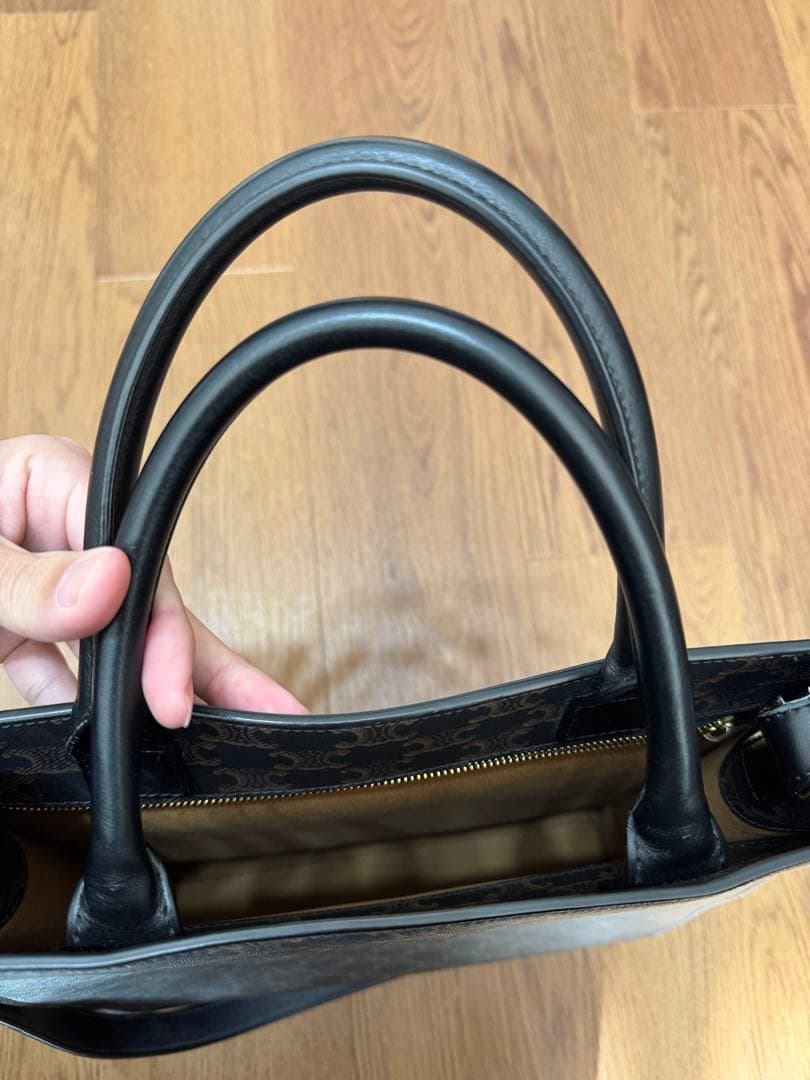 CELINE セリーヌ　トリオンフキャンバス　トートバッグ