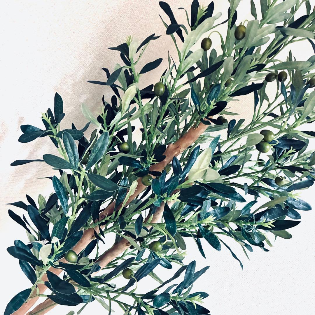 フェイクグリーン　オリーブ　人工観葉植物　光の楽園