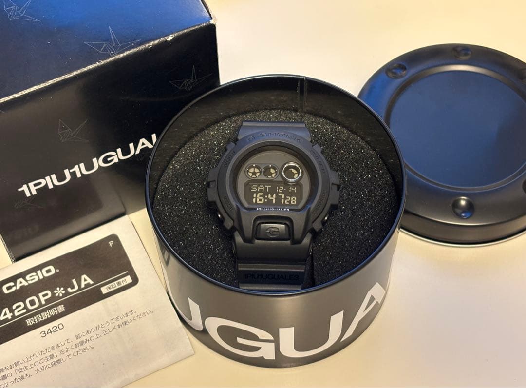 コラボ/G-SHOCK/限定/1PIU1UGUALE3/時計/GD-X6900