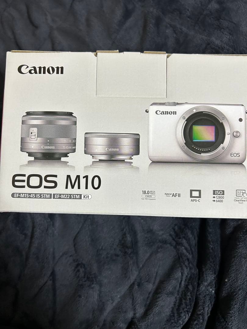 デジタルカメラ Canon EOS M10 + EF-M 22mm f/2 STM