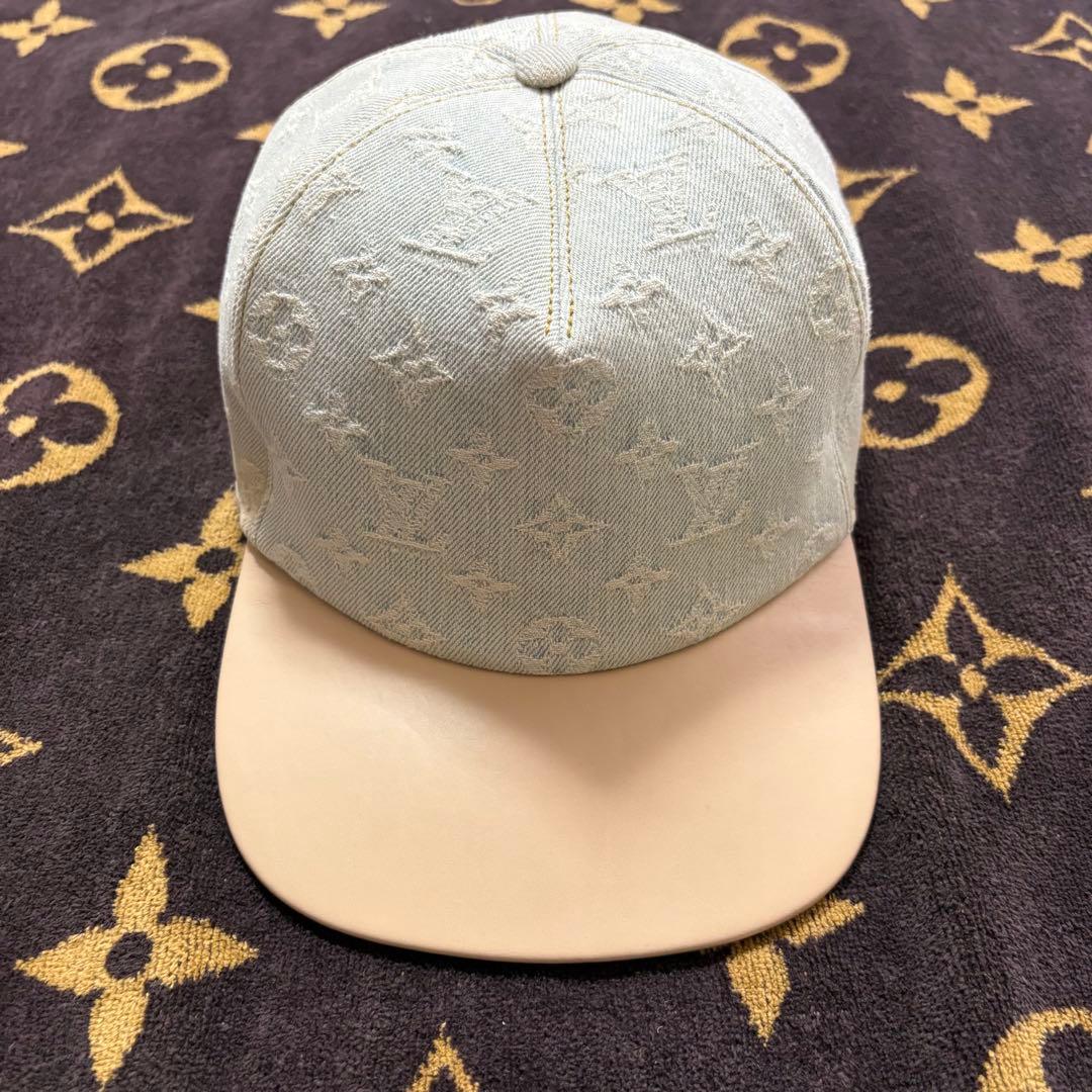 Louis Vuitton デニムベースボールキャップ