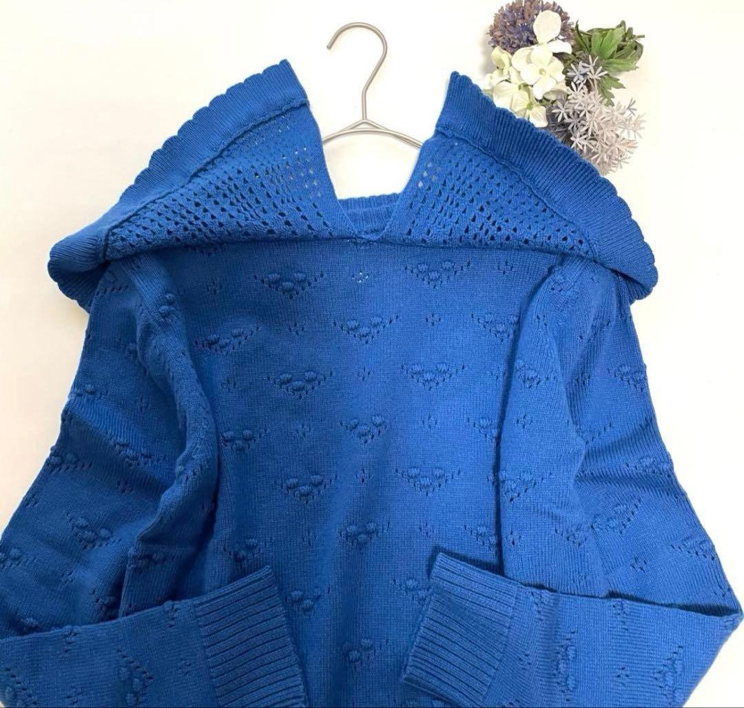 最終値下げ【美品】ミュベール ニット パール 長袖セーターニット パール 36