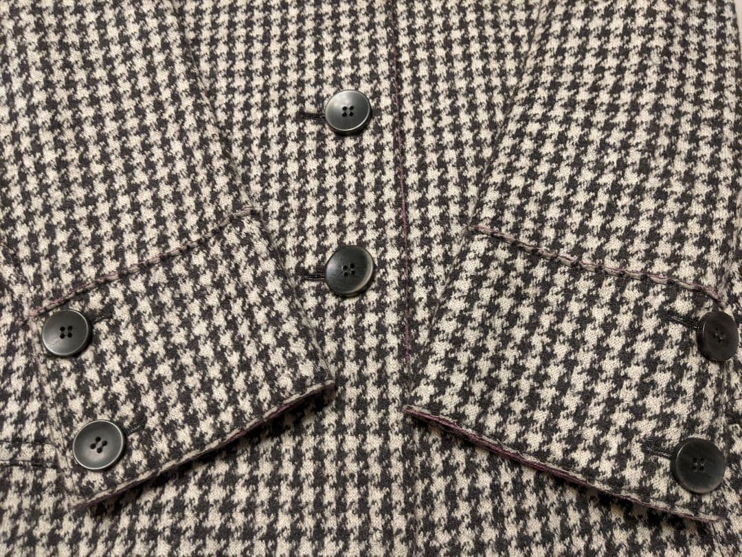 MaxMara WEEKEND LINE 千鳥格子柄 ウールコート 42