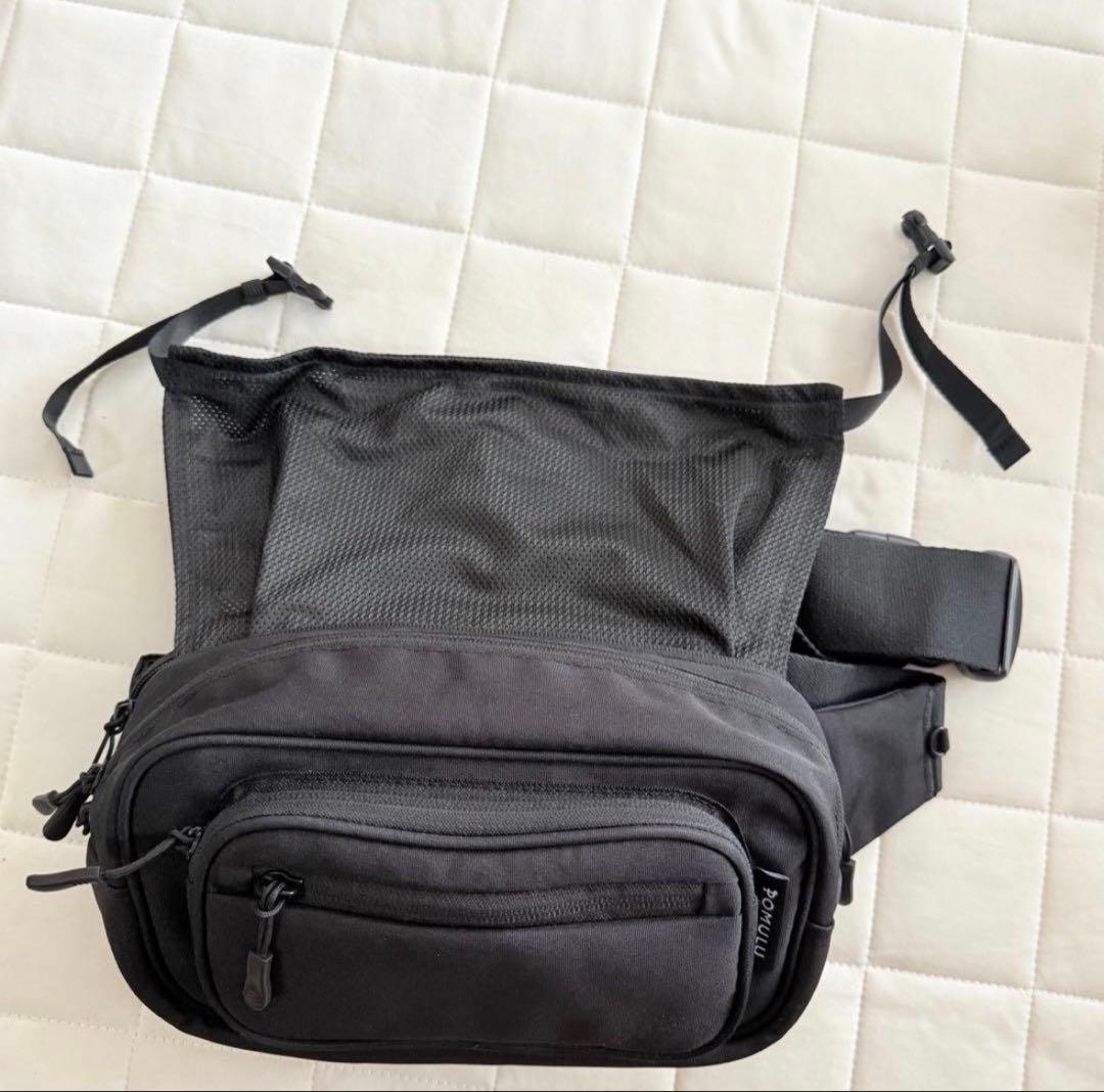 【未使用に近い】POMURU ポムル 2wayヒップシート ブラック 説明書付き