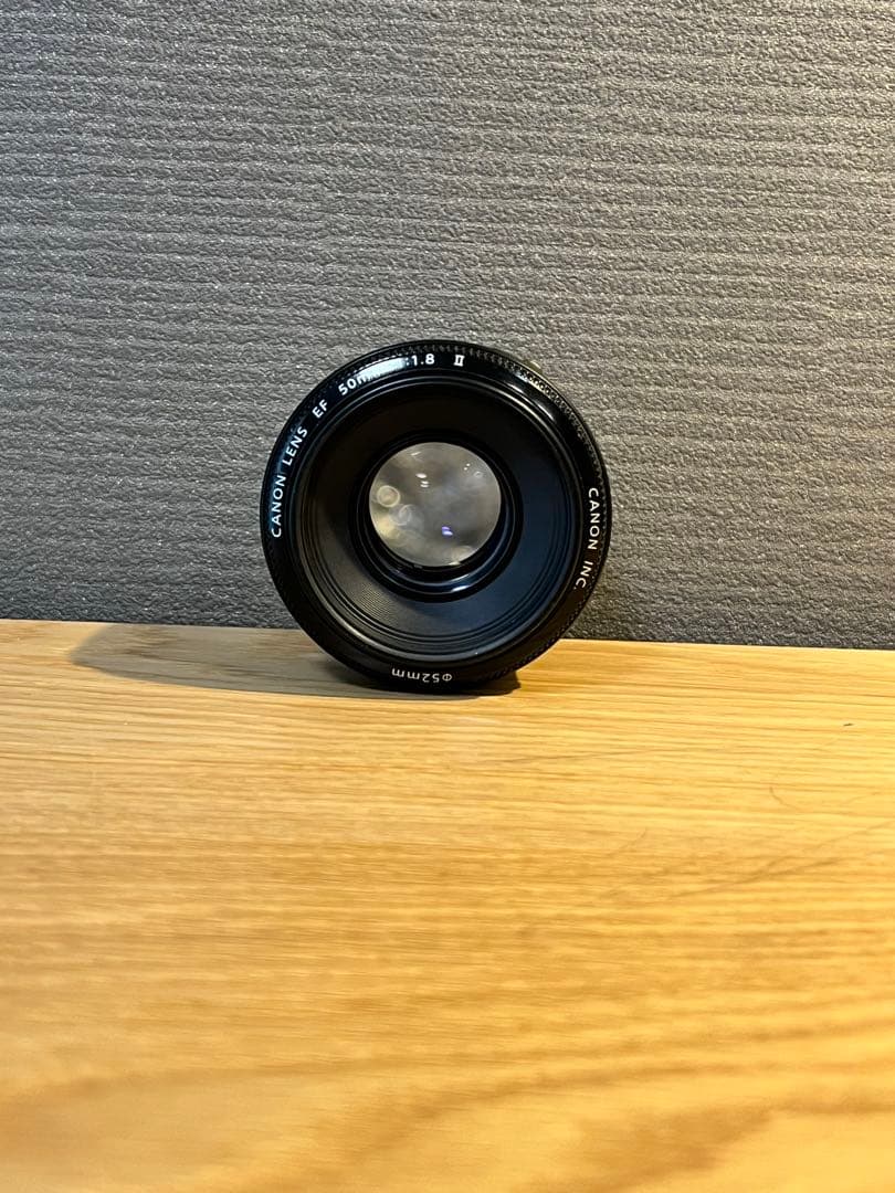 【神レンズ】Canon EF 50mm f/1.8 II 単焦点レンズ