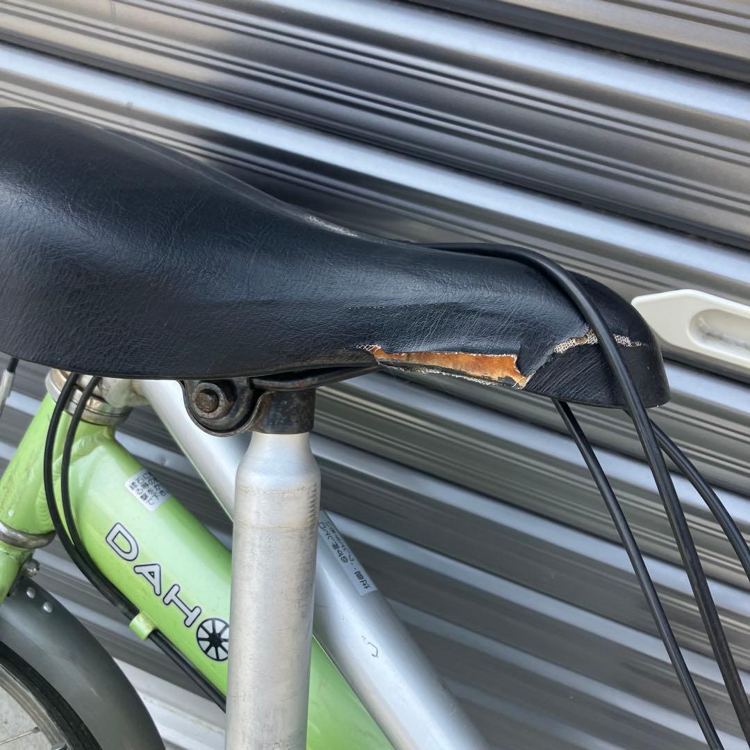 ビンテージ DAHON ダホン メトロ 折り畳み自転車 20インチ グリーン