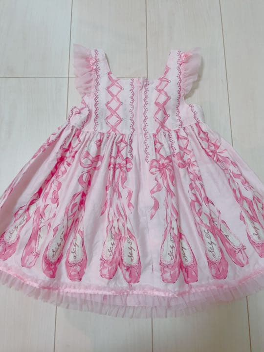 シャーリーテンプル トゥシューズワンピース 90