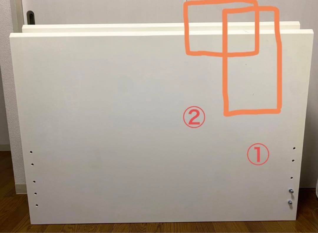 ニトリ　セミダブル　収納付きベッドフレーム