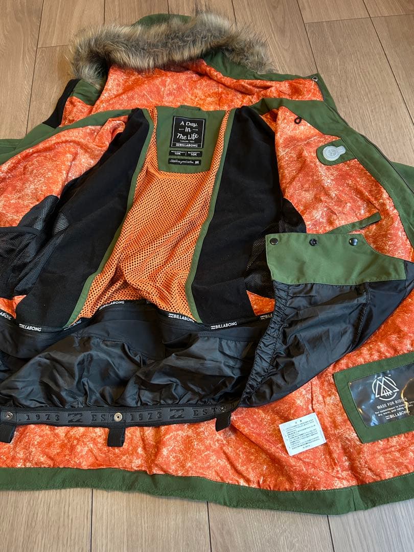 billabong ビラボン　上下セット　ビブパンツ　メンズ