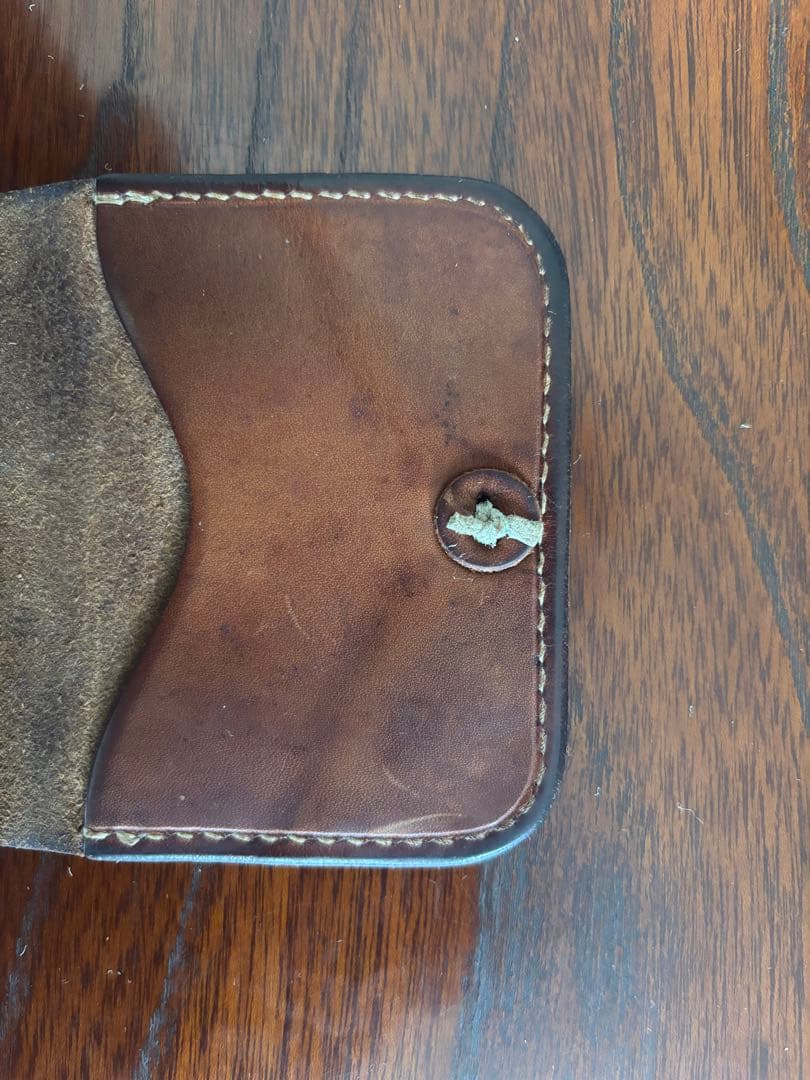 ゴローズ　角形小銭入れ　マチなし　goro's