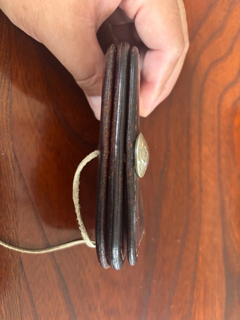 ゴローズ　角形小銭入れ　マチなし　goro's