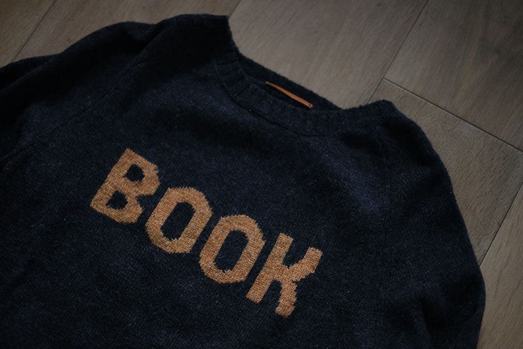note & book ltd. BOOK マッハ55 ニットセーター Mサイズ