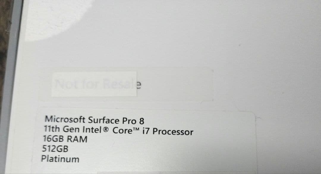 Surface Pro 8 i7 16GB 512GB タイプカバー付き