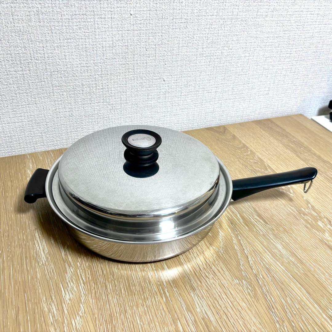 【超美品】アムウェイ　クイーン　大フライパン　Amway