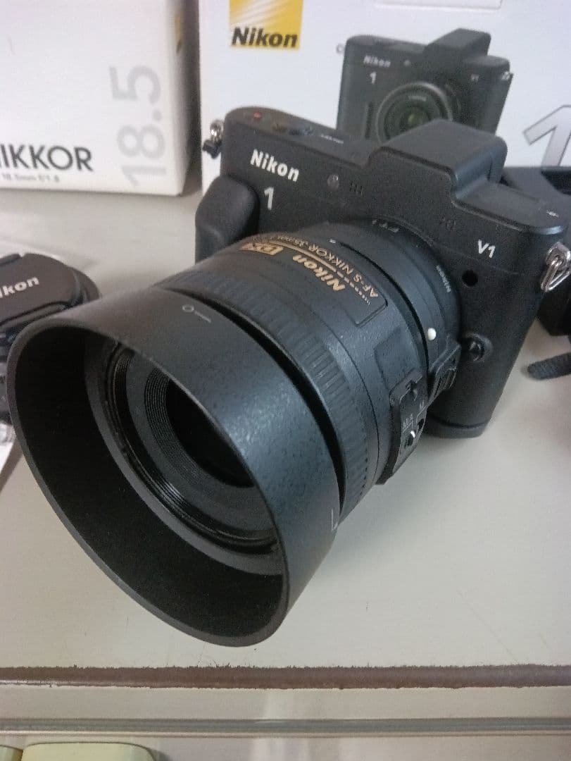 Nikon 1 　V1 FT1 レンズ単3本おまけ付