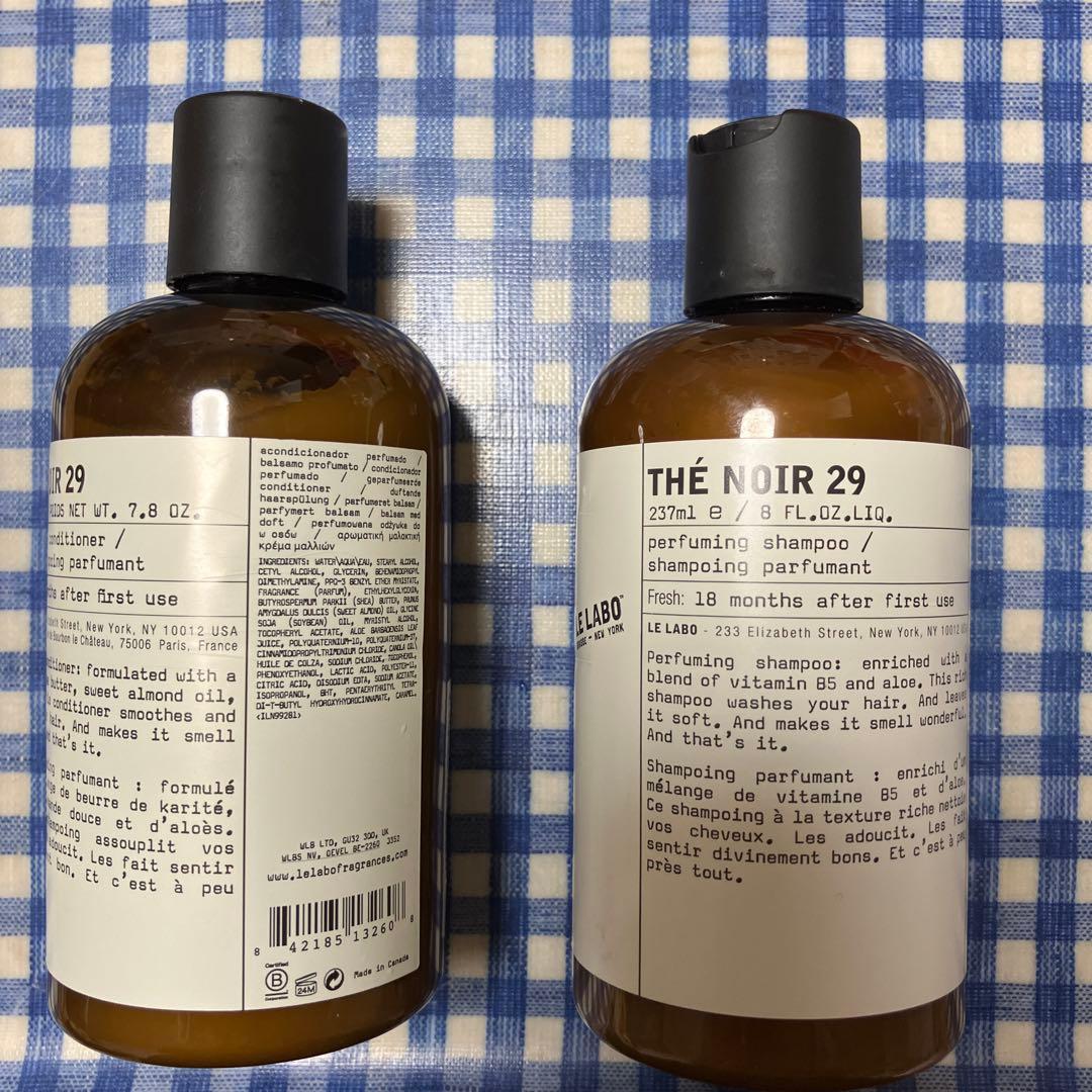 ルラボ　テノワール29 シャンプー　 コンディショナー　237ml