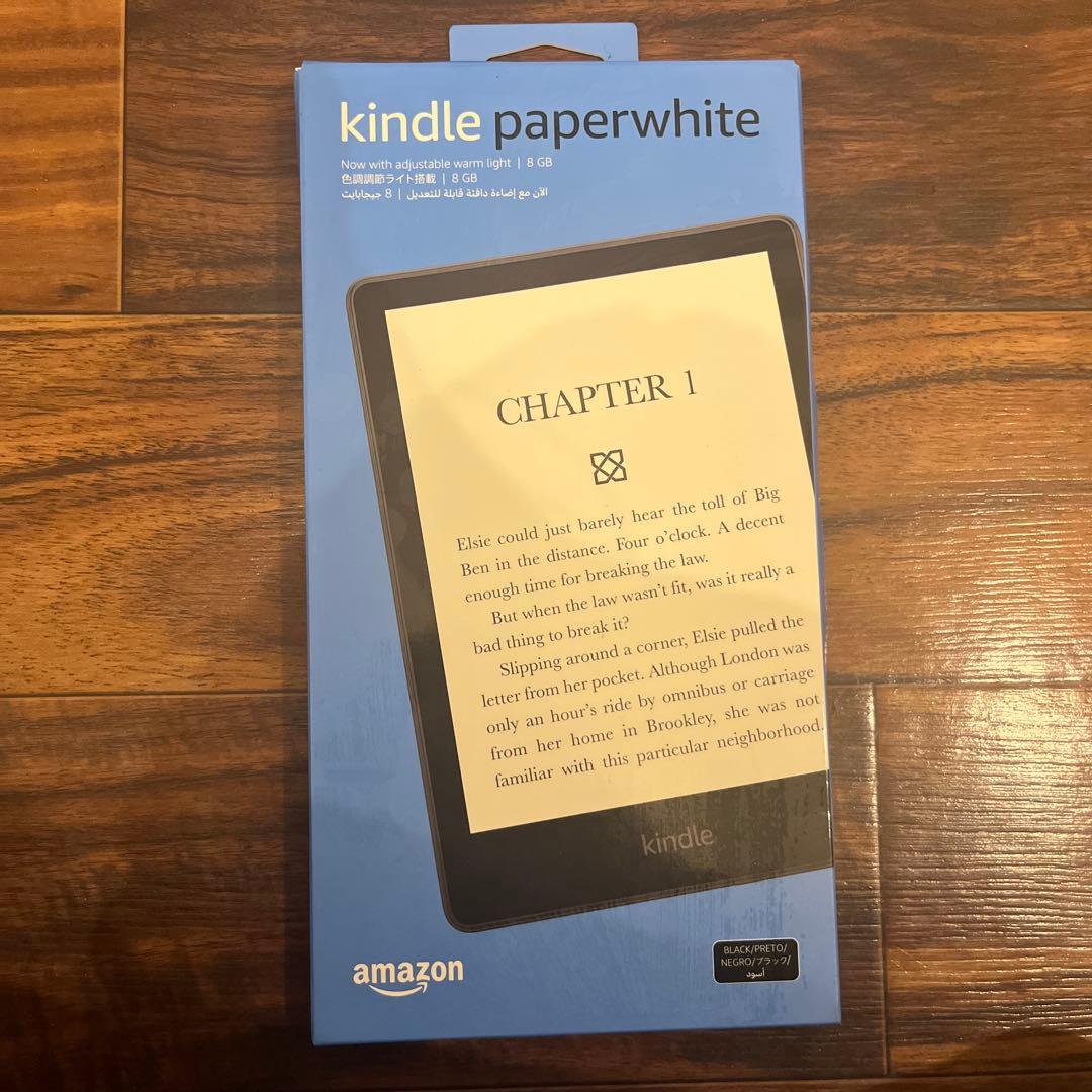 【未使用品】kindle paperwhite