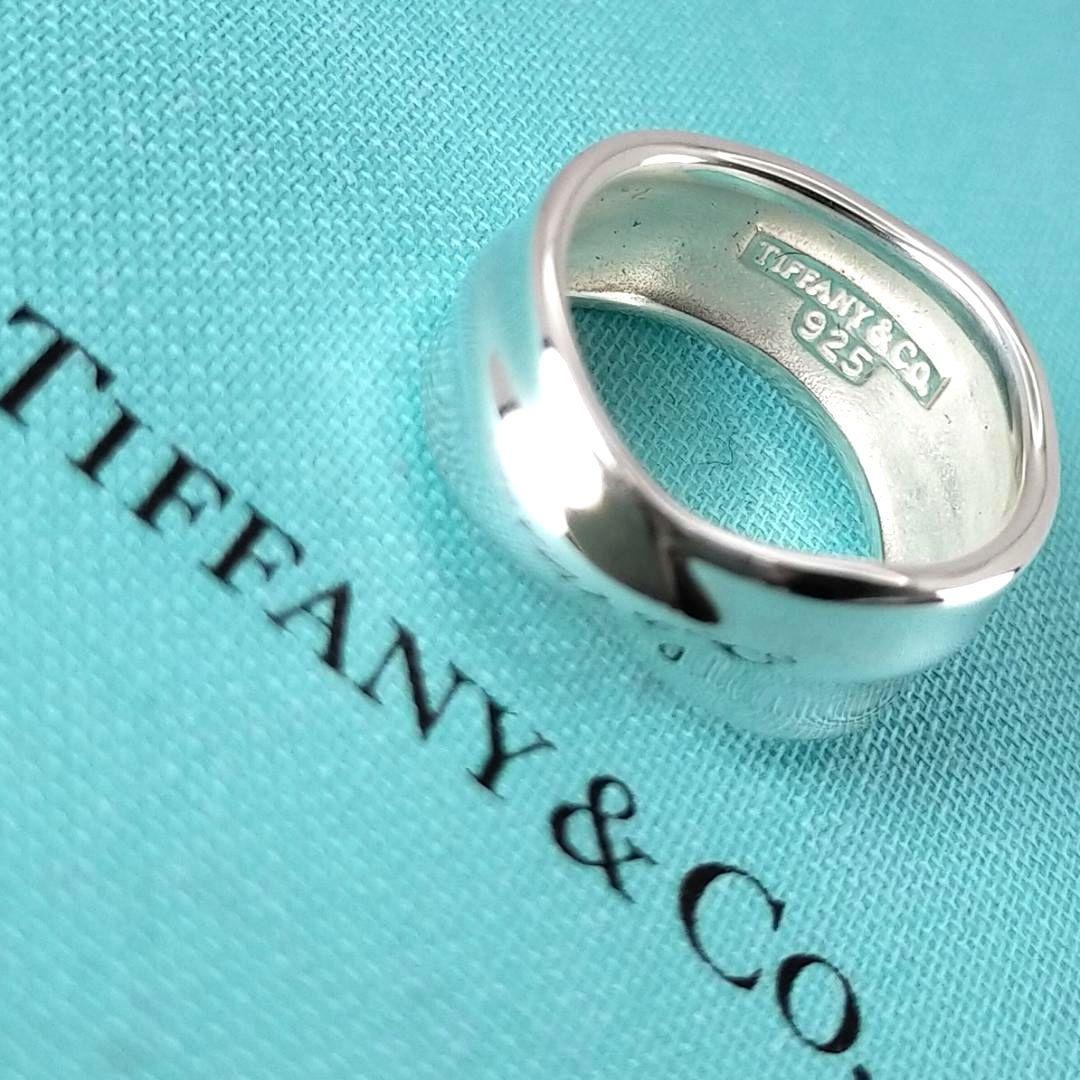 ★SALE★【ティファニー】リーフ　葉っぱ　リング　１４号　2603