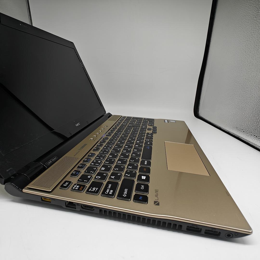 【LAVIE】高速i7 SSD128GB+HDD1TB ゴールド ノートPC