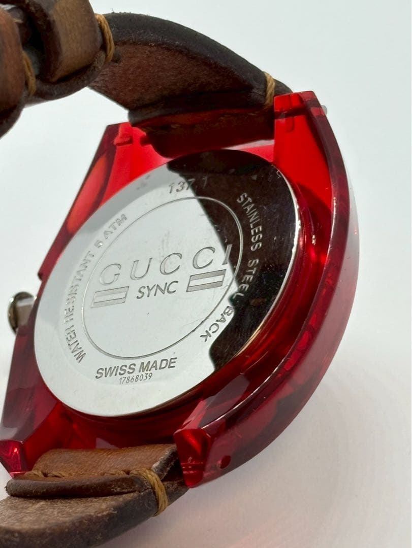 GUCCI グッチ 腕時計　YA137103A SYNC メンズ ウォッチ